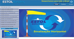 Desktop Screenshot of estol.com.br